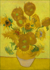 8716951369142 Puzzel (1000st) - Sunflower, Vincent van Gogh